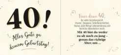 40 - Genau das richtige Alter, um ...-Groh Verlag Best