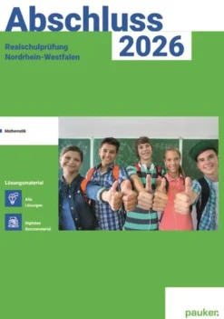 hutt lernhilfen Abschluss 2026 - MSA Realschule NRW - Lösungsband - Mathe Best