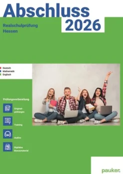hutt lernhilfen Abschluss 2026 - Realschule Hessen - Aufgabenband - Originalprüfungen mit Trainingsteil für die Fächer Deutsch, Mathematik und Englisch Discount
