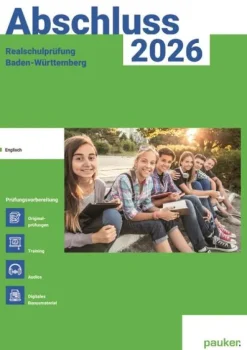 Abschluss 2025 - Realschulprüfung Baden-Württemberg - Aufgabenband - Originalprüfungen mit Trainingsteil für das Fach Englisch-hutt lernhilfen Online
