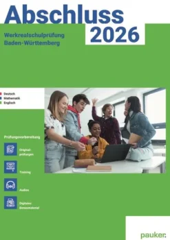 hutt lernhilfen Abschluss 2026 - Werkrealschulprüfung Baden-Württemberg - Aufgabenband - Originalprüfungen mit Trainingsteil für die Fächer Deutsch, Mathematik, Englisch Discount
