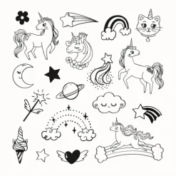 Aladine - Kinder Stempel Funny Einhorn Clearance