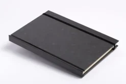Anaconda Verlag Anaconda Notizbuch/Notebook/Blank Book, punktiert, textiles Gummiband, schwarz, Hardcover (A5), 120g/m² Papier Best