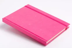 Anaconda Verlag Anaconda Notizbuch/Notebook/Blank Book, punktiert, textiles Gummiband, pink, Hardcover (A5), 120g/m² Papier Clearance