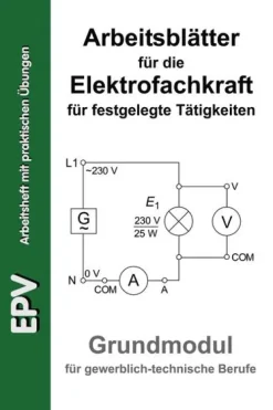Arbeitsblätter für die Elektrofachkraft für festgelegte Tätigkeiten-EPV Verlagsgesellschaft M Discount