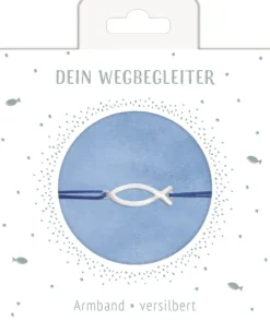 Coppenrath Armband - mit Fischanhänger (versilbert) Best