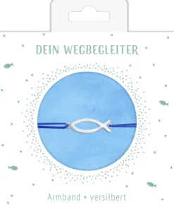 Coppenrath Armband - mit Fischanhänger (versilbert) Best
