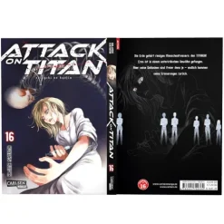 Attack on Titan 16-Carlsen Verlag GmbH Clearance