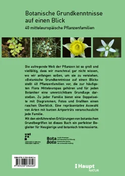 Botanische Grundkenntnisse auf einen Blick-Haupt Verlag AG Clearance