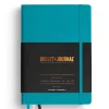 Bullet Journal Edition 2, Medium (A5), Hardcover, 206 num. Seiten, Turquoise25, dotted-LEUCHTTURM1917 Sale