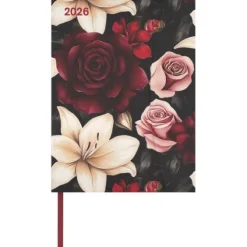 Neumann Verlage GmbH & Co Dark Flowers 2026 - Diary - Buchkalender - Taschenkalender - 16x22 Best
