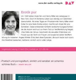 Der Audio Verlag GmbH Das Delta der Venus Sale