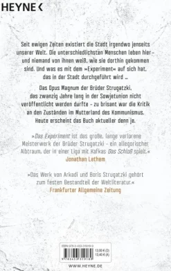 Das Experiment-Heyne Taschenbuch