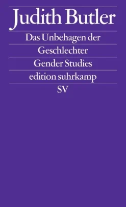Suhrkamp Verlag Das Unbehagen der Geschlechter Outlet
