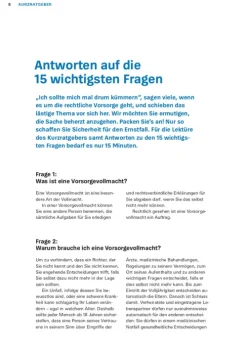 Stiftung Warentest Das Vorsorge-Set Online