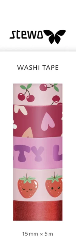 Deko Tape 1.5x500cm Yumi rosa Outlet