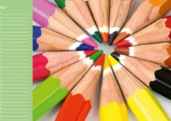 Calvendo Die bunte Welt der Stifte - Geburtstagskalender (Wandkalender immerwährend DIN A3 quer) Outlet
