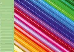 Calvendo Die bunte Welt der Stifte - Geburtstagskalender (Wandkalender immerwährend DIN A3 quer) Outlet