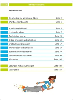Klett Lerntraining Die Deutsch-Helden: Deutsch-Testblock So gut bin ich! 1. Klasse New