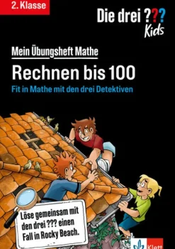 Die drei ??? Kids: Mein Übungsheft Mathe 2. Klasse - Rechnen bis 100-Klett Lerntraining Sale