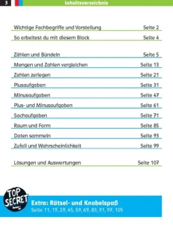 Die drei ??? Kids: Mein Matheblock 1. Klasse-Klett Lerntraining Sale