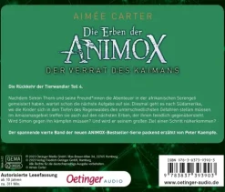 Die Erben der Animox 4. Der Verrat des Kaimans-Oetinger Media GmbH Discount