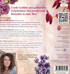Die große Box: Das Orchideenhaus - Der Lavendelgarten - Die Mitternachtsrose-Hoerverlag DHV Der Outlet