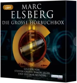 Die große Hörbuchbox - °C - Celsius - Der Fall des Präsidenten - Gier - Helix - Zero - Blackout - Black Hole-Random House Audio Hot