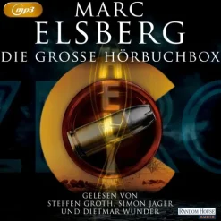 Die große Hörbuchbox - °C - Celsius - Der Fall des Präsidenten - Gier - Helix - Zero - Blackout - Black Hole-Random House Audio Hot