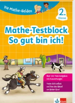 Klett Lerntraining Die Mathe-Helden: Mathe-Testblock So gut bin ich! 2. Klasse