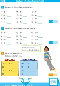 Klett Lerntraining Die Mathe-Helden: Mathe-Testblock So gut bin ich! 2. Klasse