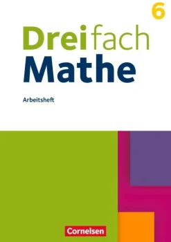 Cornelsen Verlag GmbH Dreifach Mathe 6. Schuljahr - Arbeitsheft mit Lösungen Outlet