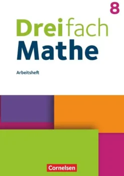 Dreifach Mathe 8. Schuljahr - Arbeitsheft mit Lösungen-Cornelsen Verlag GmbH Hot