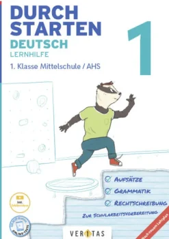 Durchstarten 1. Klasse - Deutsch AHS - Lernhilfe-Veritas Verlag Outlet
