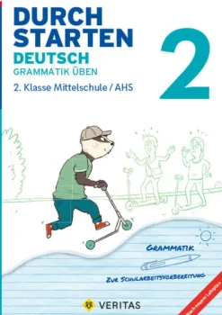 Durchstarten 2. Klasse - Deutsch Mittelschule/AHS - Grammatik-Veritas Verlag Sale