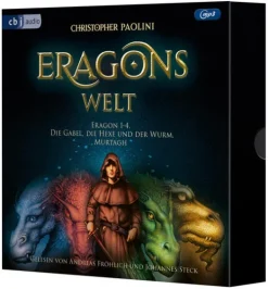 Eragons Welt - Das Vermächtnic der Drachenreiter - Der Auftrag des Ältesten - Die Weisheit des Feuers - Das Erbe der Macht - Die Gabel, die Hexe und der Wurm - Murtagh-cbj audio Hot