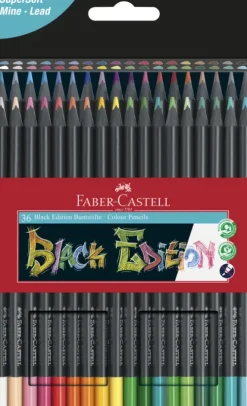 Faber-Castell Buntstifte Black Edition 36er Set Best
