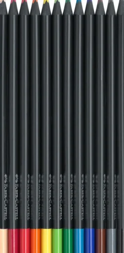 Buntstifte Black Edition 12er Kartonetui-Faber-Castell Online