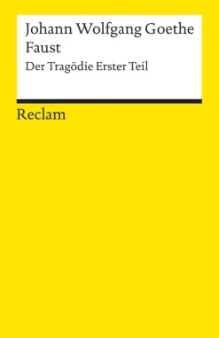 Reclam Philipp Jun. Faust. Der Tragödie erster Teil