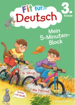 Tessloff Verlag Fit für Deutsch 3. Klasse. Mein 5-Minuten-Block Hot