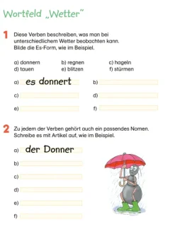 Tessloff Verlag Fit für Deutsch 3. Klasse. Mein 5-Minuten-Block Hot