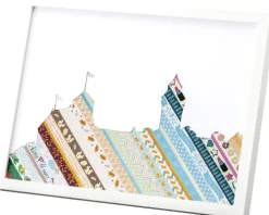 Washi-Tape 4er Set HOTFOIL ROSEGOLD, 3x 15mmx5m + 1x 5mmx5m-Folia Sale