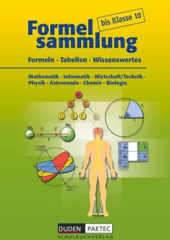 Duden Schulbuch Formelsammlung bis Klasse 10 Sale