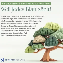 teNeues Calendars & Stationery GmbH & Co. KG GEO - Einzigartige Tierarten 2026 - Wandkalender 58x36 cm, Poster-Kalender mit 12 Monatsblättern, deutschem Kalendarium & Spiralbindung, Tier-Fotografie-Kalender bedrohter Arten New