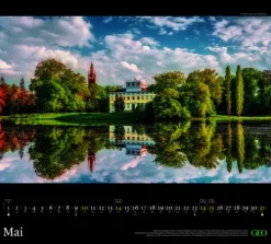 Neumann Verlage GmbH & Co GEO - Schöne Heimat Deutschland 2026 - Wandkalender 50x45 cm, Poster-Kalender mit Landschaftsfotografie, 12 Monatsblätter & Spiralbindung für Heimat- und Natur-Liebhaber