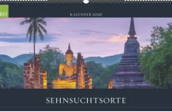 GEO Sehnsuchtsorte 2026 - Wand-Kalender - Reise-Kalender - Poster-Kalender - 58x36-Neumann Verlage GmbH & Co Discount