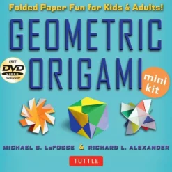 Tuttle Publishing Geometric Origami Mini Kit New