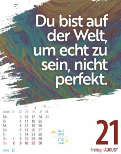 Korsch Glückskalender 2026 Clearance