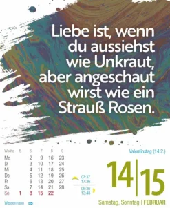 Korsch Glückskalender 2026 Clearance