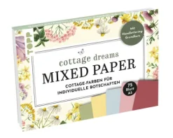 frechverlag GmbH Handlettering Mixed Paper Block Cottage Dreams A5 Clearance